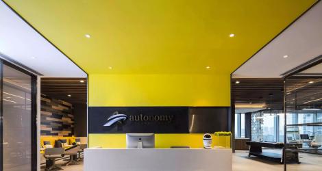 3000㎡中關(guān)村通航大廈辦公樓，材料和空間的對(duì)話！