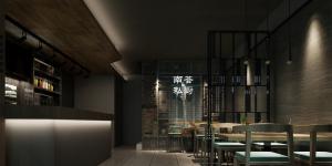 青秀區(qū)桂雅路湘菜館裝修，大空間空中閣樓設(shè)計！